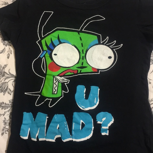 Vintage Invader Zim Nickelodeon T Shirt Small - Picture 2 of 6